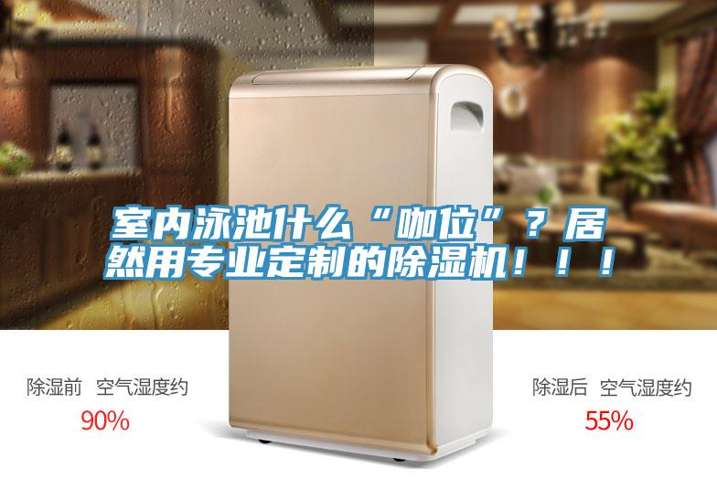 室內泳池什么“咖位”?居然用專業定制的除濕機!!!