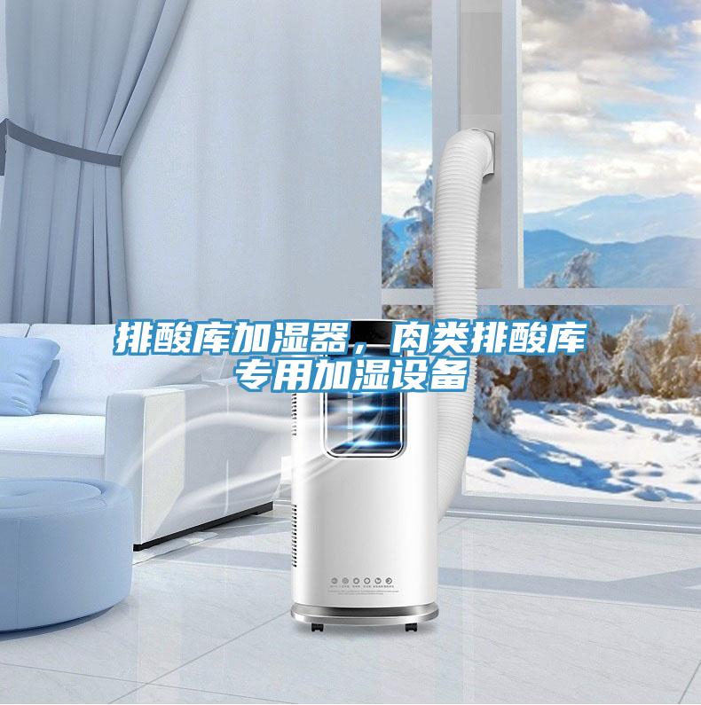 排酸庫加濕器，肉類排酸庫專用加濕設備