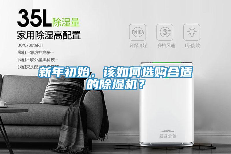 新年初始，該如何選購合適的除濕機？
