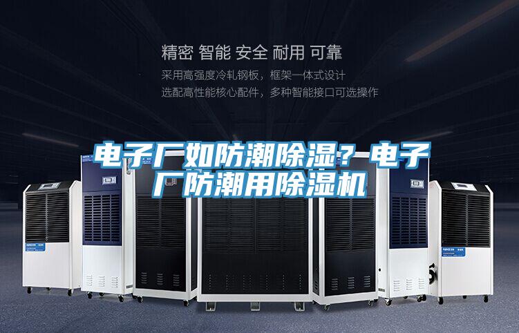 電子廠如防潮除濕？電子廠防潮用除濕機(jī)