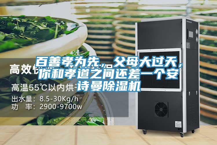 百善孝為先，父母大過天，你和孝道之間還差一個安詩曼除濕機