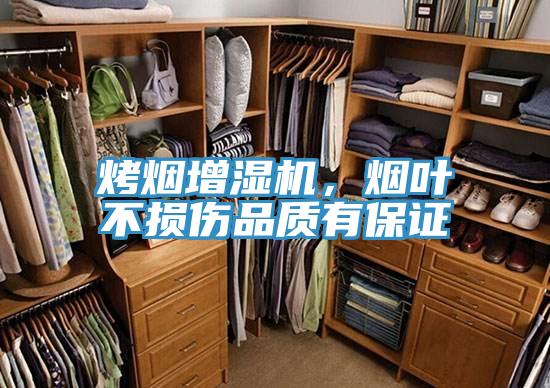 烤煙增濕機，煙葉不損傷品質有保證