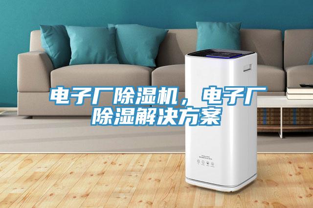 電子廠除濕機，電子廠除濕解決方案