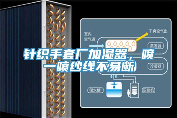 針織手套廠加濕器，噴一噴紗線不易斷