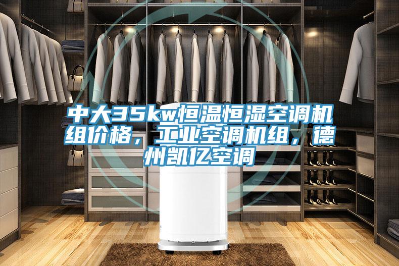 中大35kw恒溫恒濕空調(diào)機(jī)組價(jià)格，工業(yè)空調(diào)機(jī)組，德州凱億空調(diào)