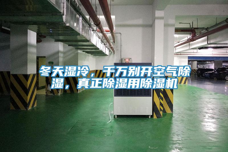 冬天濕冷,千萬別開空氣除濕,真正除濕用除濕機