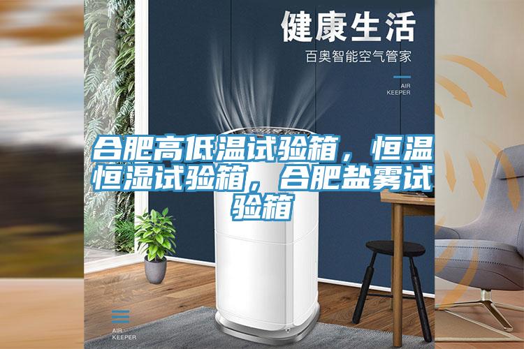 合肥高低溫試驗箱，恒溫恒濕試驗箱，合肥鹽霧試驗箱