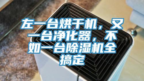 左一臺烘干機，又一臺凈化器，不如一臺除濕機全搞定