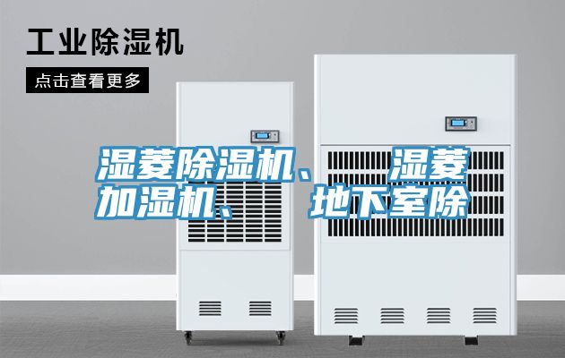 濕菱除濕機、  濕菱加濕機、  地下室除