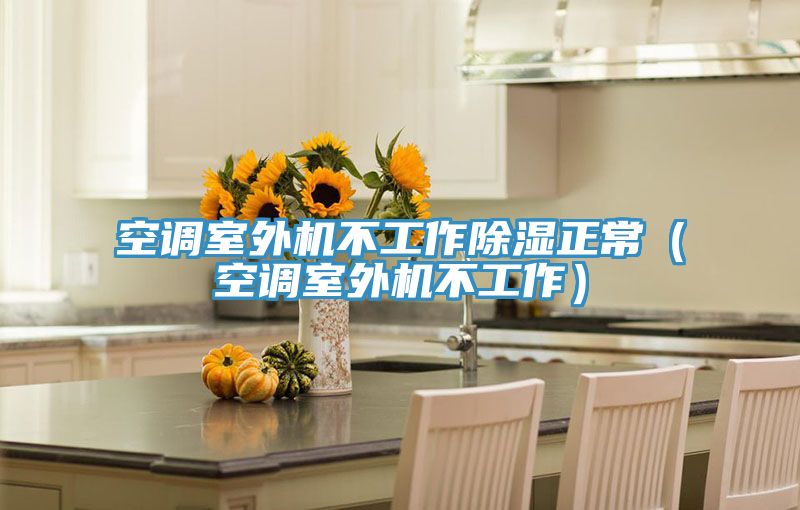 空調(diào)室外機(jī)不工作除濕正常(空調(diào)室外機(jī)不工作)