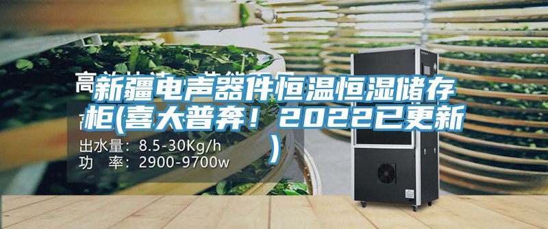 新疆電聲器件恒溫恒濕儲存柜(喜大普奔！2022已更新)