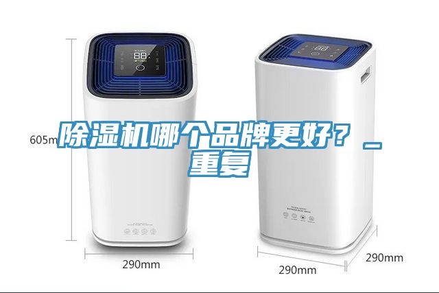 除濕機哪個品牌更好？_重復